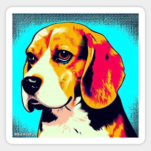 Beagle pop art Sticker